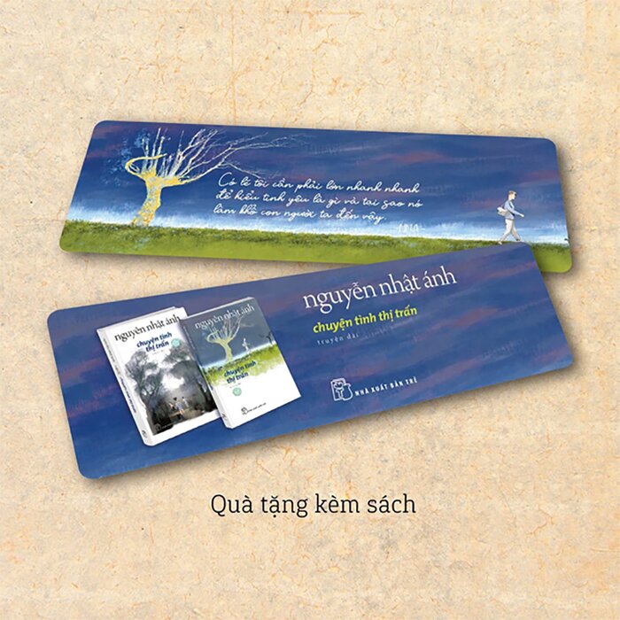 Quà tặng kèm sách Chuyện Tình Thị Trấn — bookmark Nguyễn Nhật Ánh